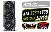 ASUS TUF GeForce RTX 5080 16GB OC Desktop GPU - image 1