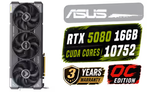asus-tuf-geforce-rtx-5080-16gb-oc-90yv0m30-m0na00 - Image 1