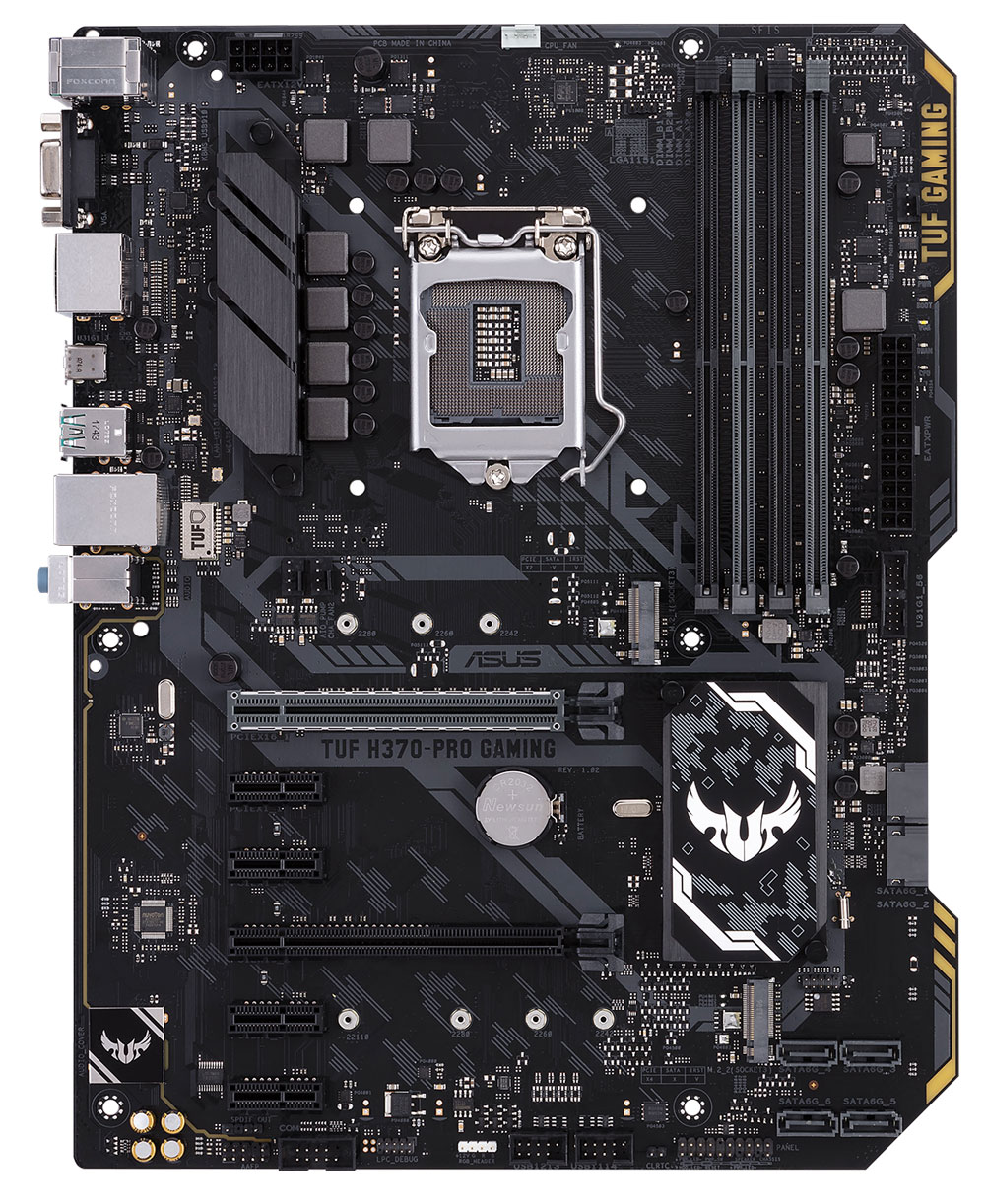 TUF H370-PRO + Intel Core i5-9400F ASUS TUF H370-PRO GAMING Core
