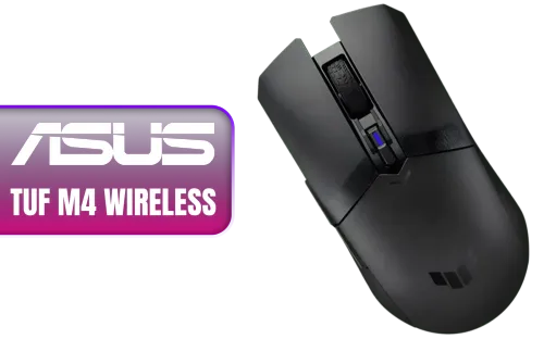 ASUS TUF M4 Gaming Wireless Gaming Mouse - Image 1