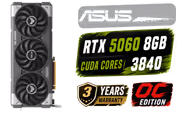 ASUS TUF GeForce RTX 5060 8GB GDDR7 OC - Gaming GPU - image 1