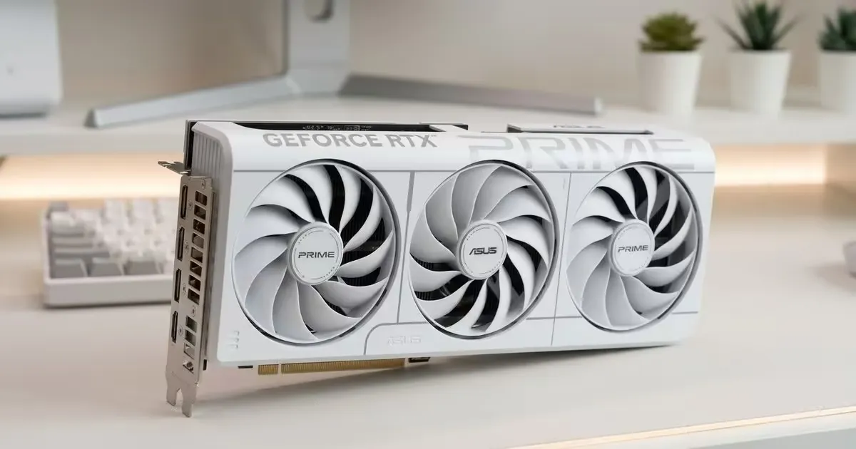 ASUS Prime RTX 5070 White OC SFF-Ready Graphics Card | Evetech