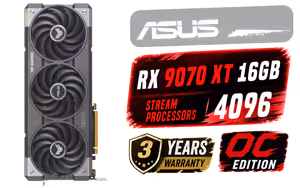 asus-tuf-rx9070-oc-16gb - Image 1