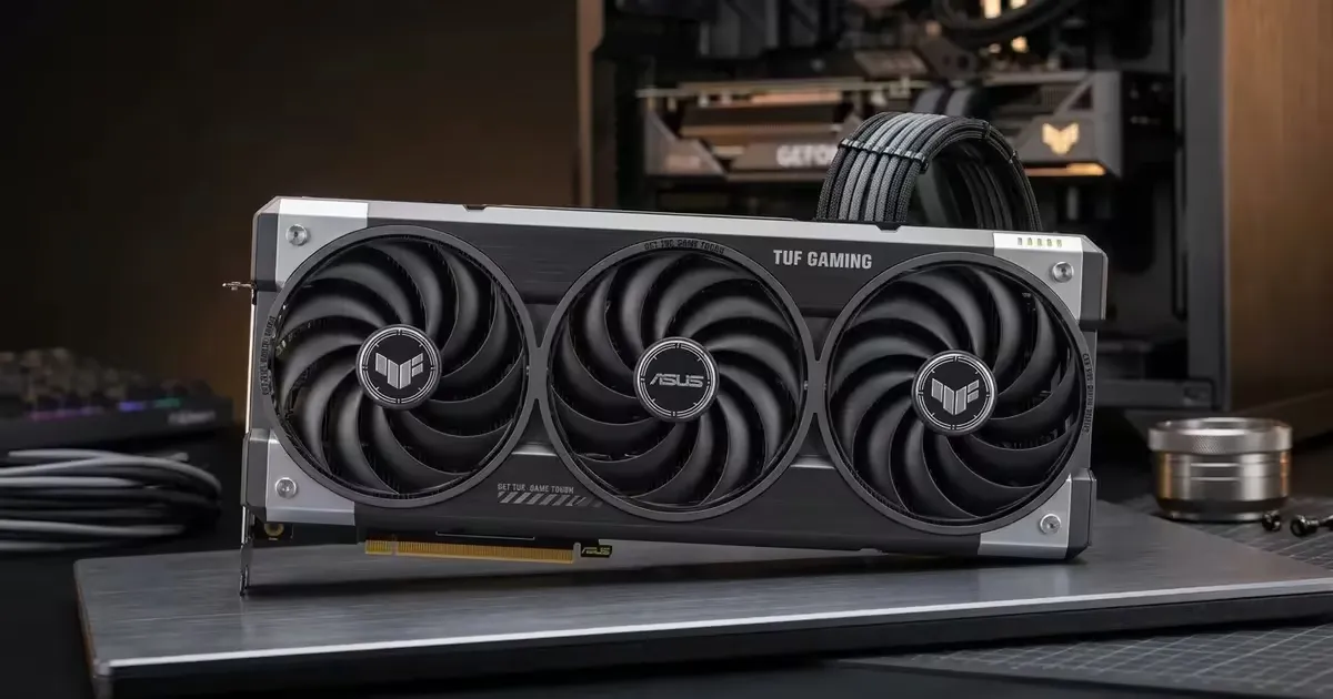 ASUS TUF RX 9070 XT OC 16GB Graphics Card PCIe 5 | Evetech