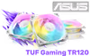ASUS TUF TR120 ARGB Fan Triple Pack White 28mm - image 1