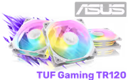 ASUS TUF TR120 ARGB Fan Triple Pack White 28mm - image 1