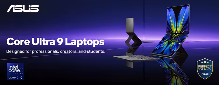 ASUS Core Ultra 9 laptops — ultra-thin performance laptop 💻