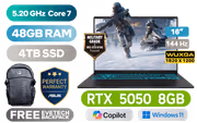 ASUS V16 V3607VH 48GB/4TB Core 7 RTX 5050 - image 1