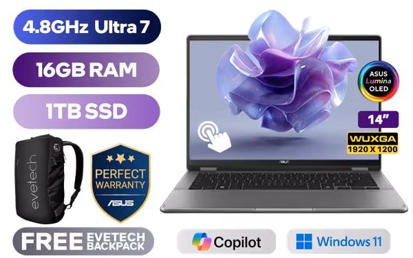 ASUS Vivobook 14 Flip 16GB/1TB - image 1 ASUS Vivobook 14 Flip 16GB/1TB - image 1
