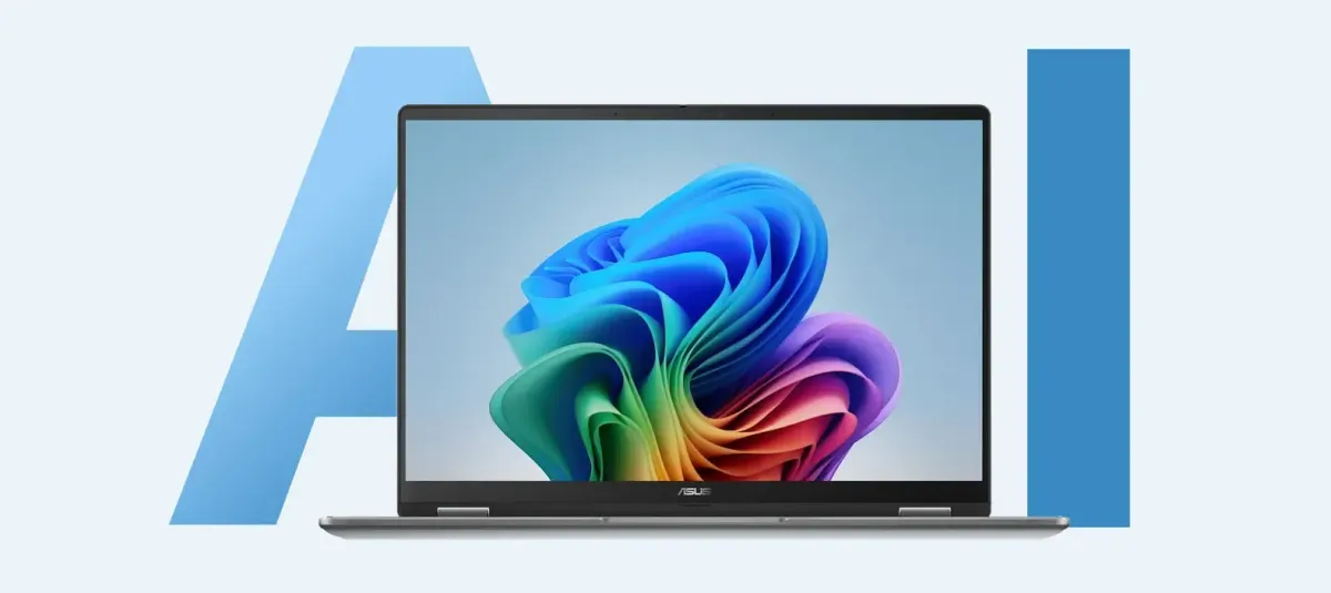 ASUS Vivobook 14 Flip featuring a high-quality ASUS Lumina OLED touchscreen display