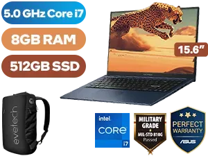 ASUS Vivobook 15 X1504VA  Intel Core i7 Laptop - Image 1