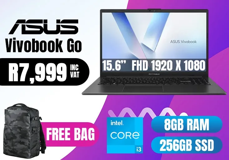 ASUS Vivobook Go 15 8GB/256GB | Reliable Everyday Laptop