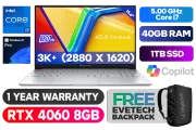 ASUS Vivobook Pro 15 OLED Intel Core i7 RTX 4060 Laptop With 40GB RAM - image 1