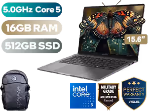 ASUS Vivobook X1504VAP Intel Core 5-120U Laptop - Image 1