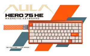 aula-hero-75-he-wireless-magnetic-gaming-keyboard-orange aula-hero-75-he-wireless-magnetic-gaming-keyboard-orange - Image 1