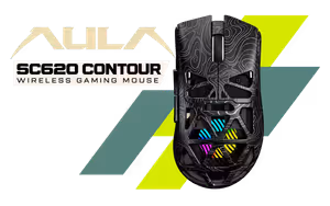 aula-sc620-contour-wireless-gaming-mouse-black aula-sc620-contour-wireless-gaming-mouse-black - Image 1