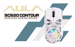 aula-sc620-contour-wireless-gaming-mouse-white aula-sc620-contour-wireless-gaming-mouse-white - Image 1