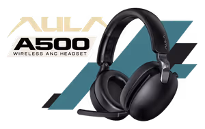 aula-a500-wireless-anc-gaming-headset-black - Image 1
