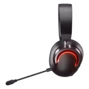 AULA A700 Wireless Gaming Headset with RGB and Mic (Black & Grey) - image 6