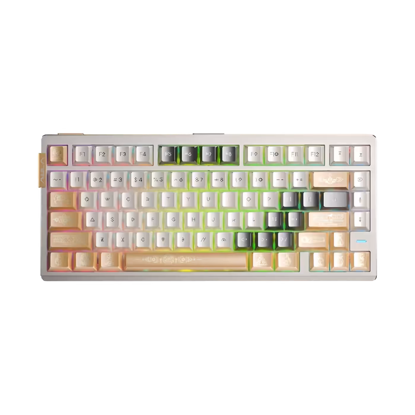 AULA AG75 Pro keyboard in armor silver