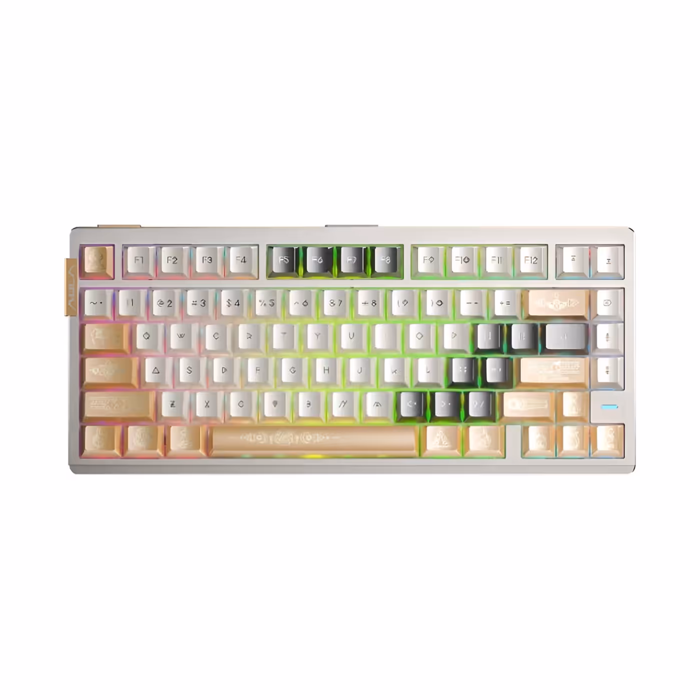 AULA AG75 Pro keyboard in armor silver