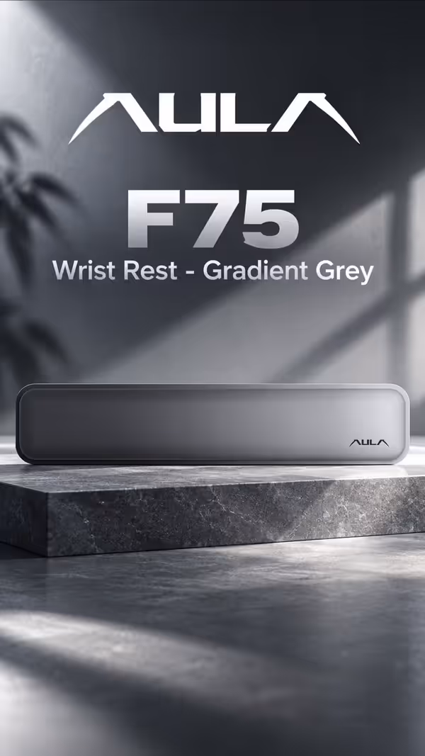 AULA F75 Wrist Rest - Gradient Grey