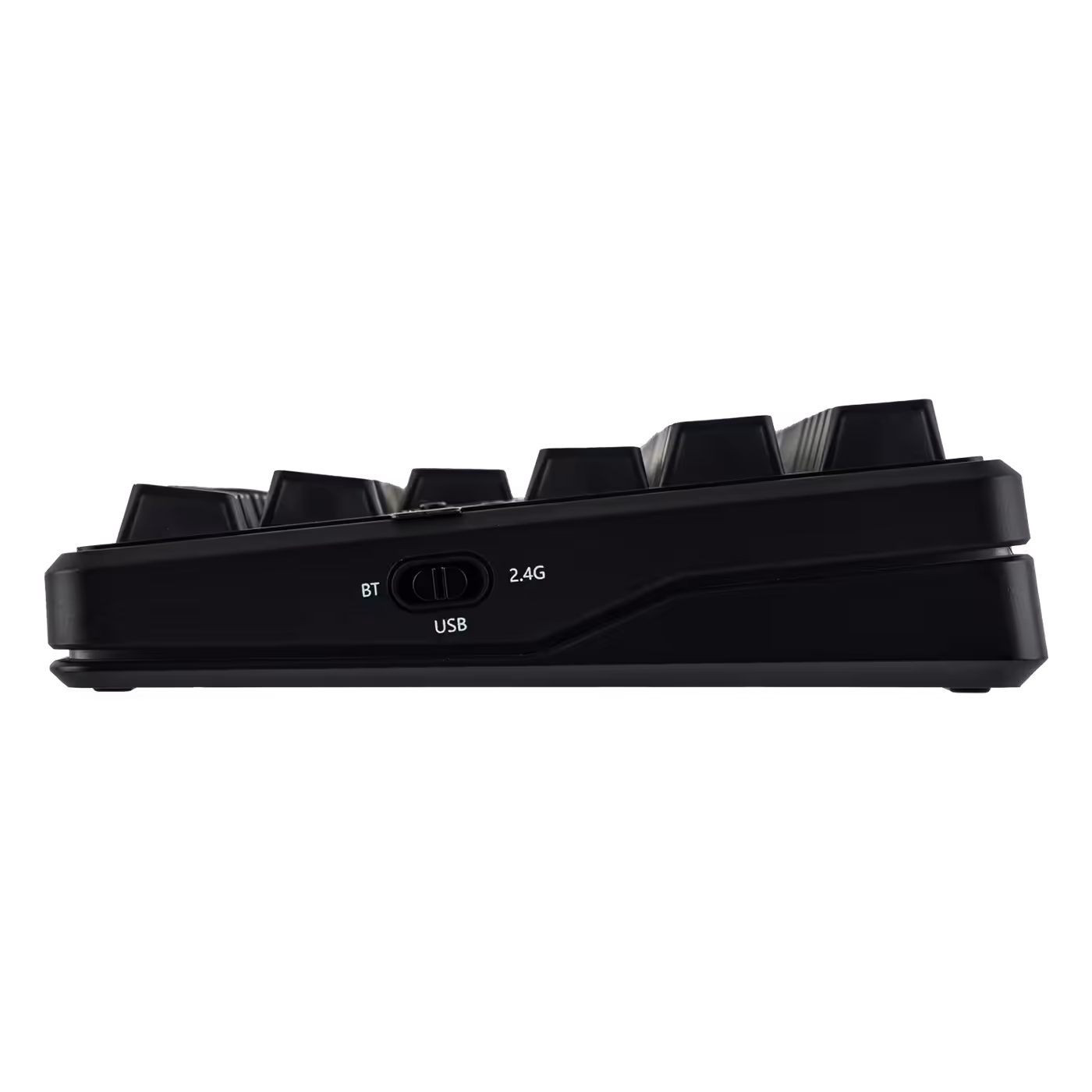 Side of the AULA F87 Pro V2 with the mode switch