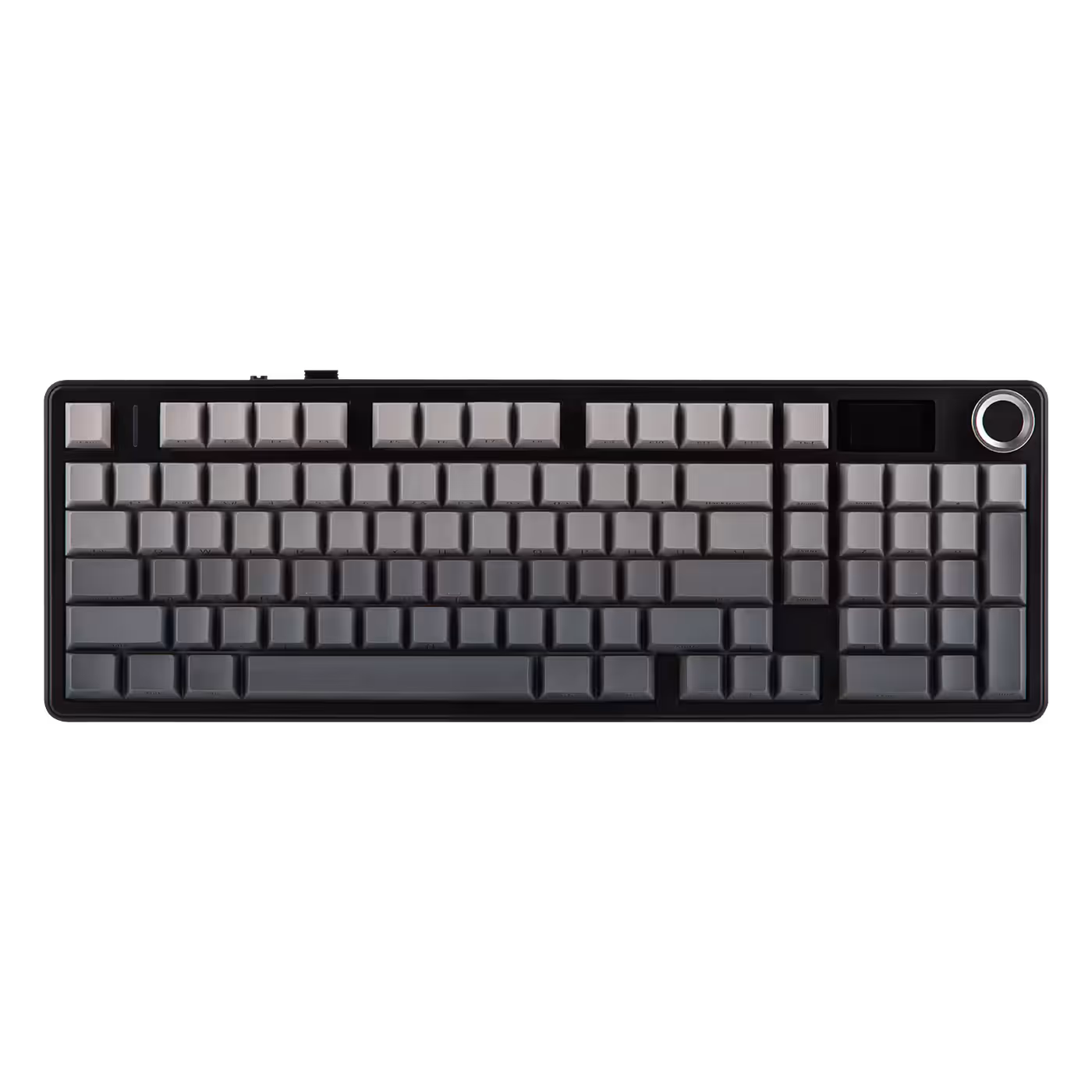 AULA F99 Max keyboard in gradient grey, lights off