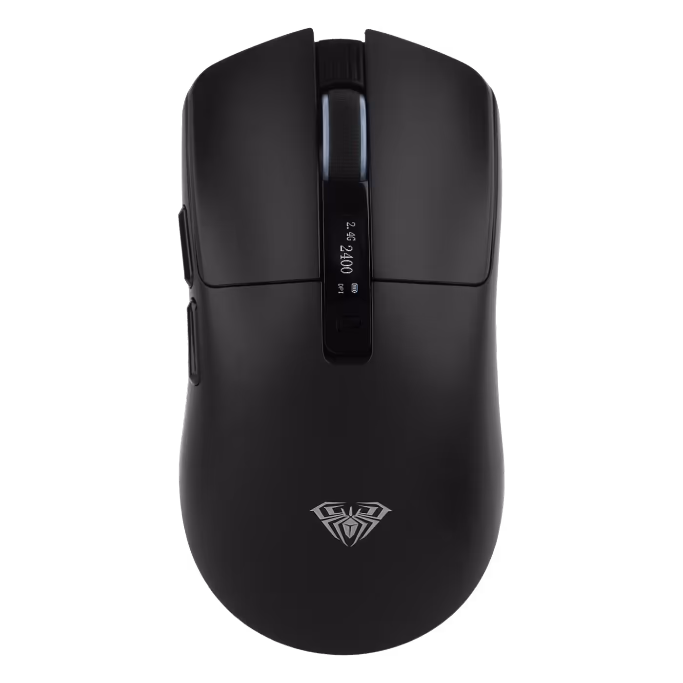 AULA SC590 Pro mouse with its display lit