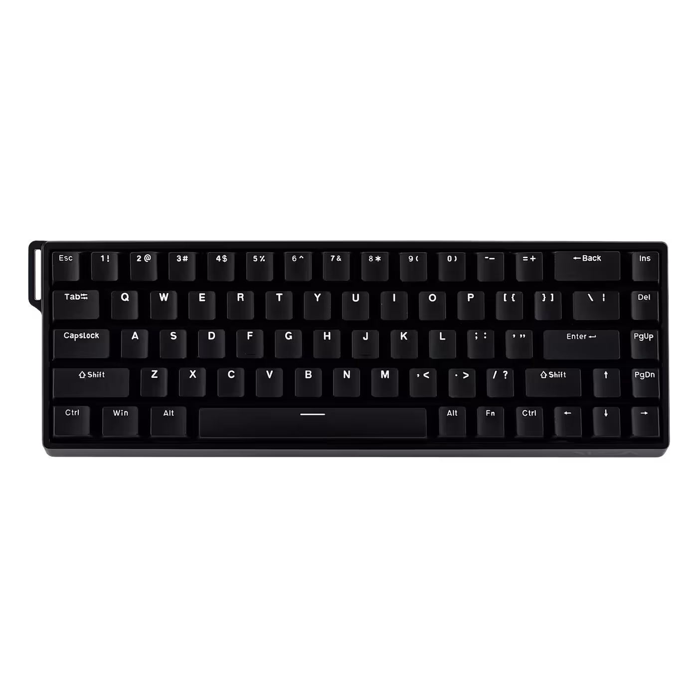 AULA WIN68 HE keyboard in black, top view