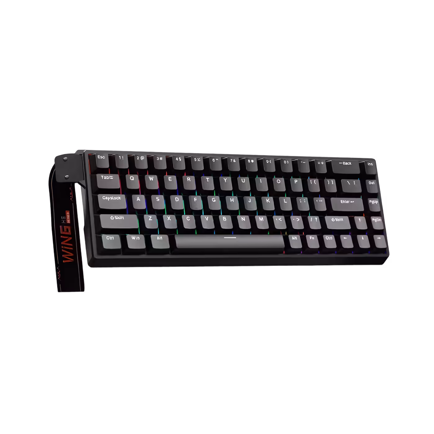 AULA WIN68 HE keyboard, angled view