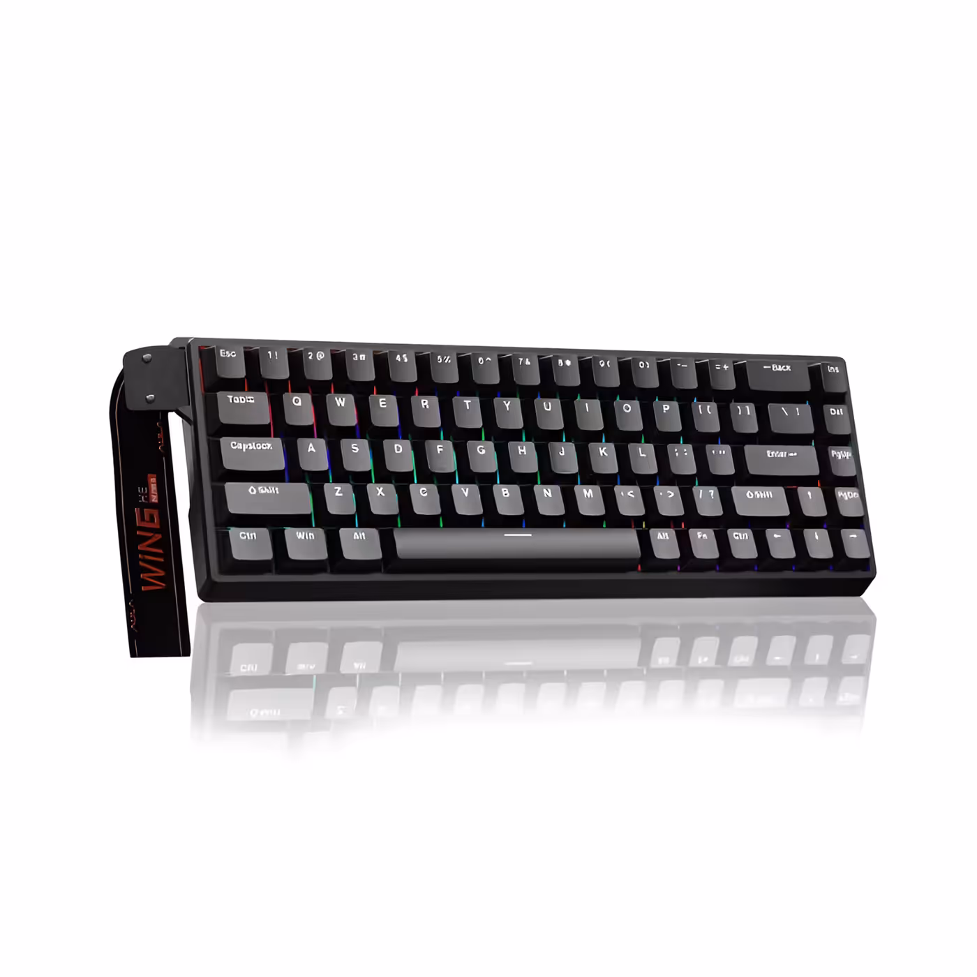 AULA WIN68 HE keyboard, angled view
