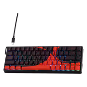 AULA WIN68 MAX Wired Magnetic Keyboard - Black/Red - image 12