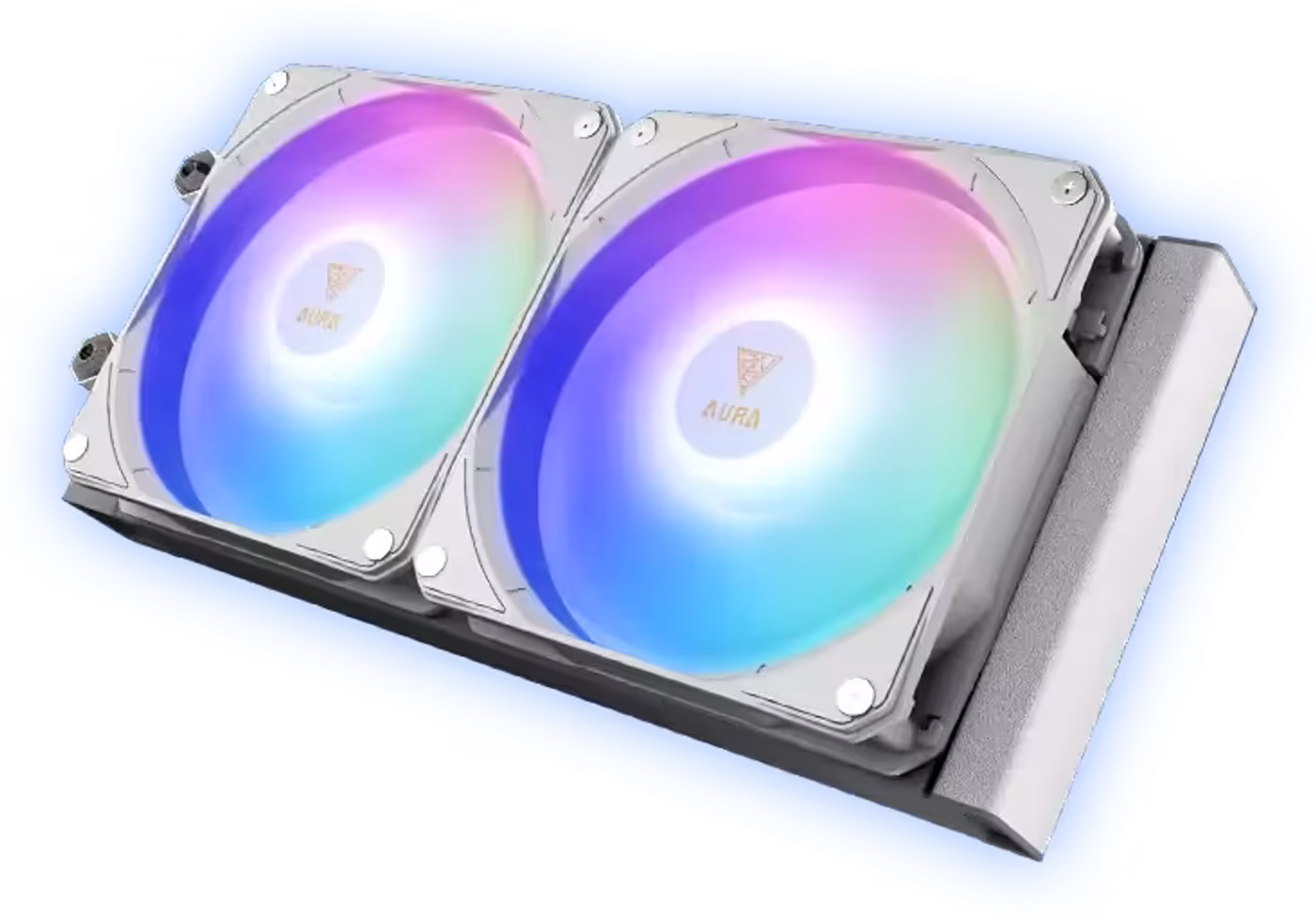 PWM hydraulic bearing fans with ARGB lighting and high airflow performance
