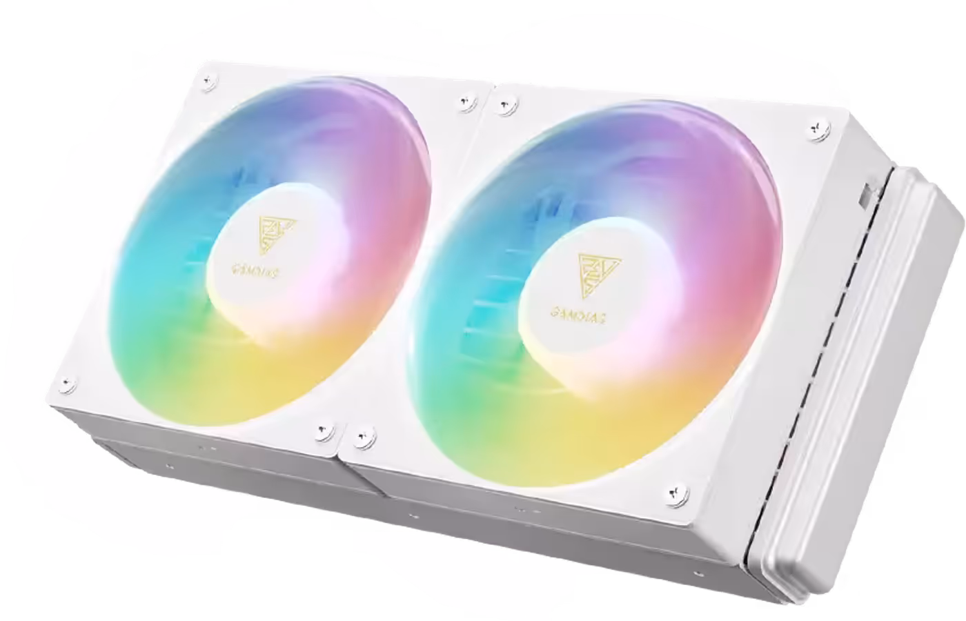 NOTUS fans delivering high airflow and static pressure with ARGB lighting integration