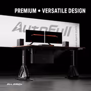AutoFull A4 Pro+ Walnut Dual-Motor Gaming Desk - image 5