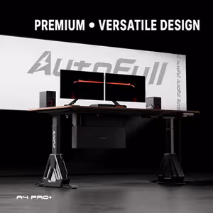 AutoFull A4 Pro+ Walnut Dual-Motor Gaming Desk - image 5
