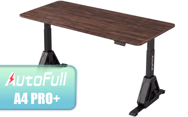 AutoFull A4 Pro+ Walnut Dual-Motor Gaming Desk - image 1 AutoFull A4 Pro+ Walnut Dual-Motor Gaming Desk - image 1
