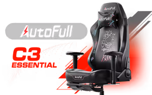autofull-c3-essential-gaming-chair-graffiti-af111bssc - Image 1