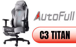 autofull-c3-titan-gaming-chair-light-gray - Image 1
