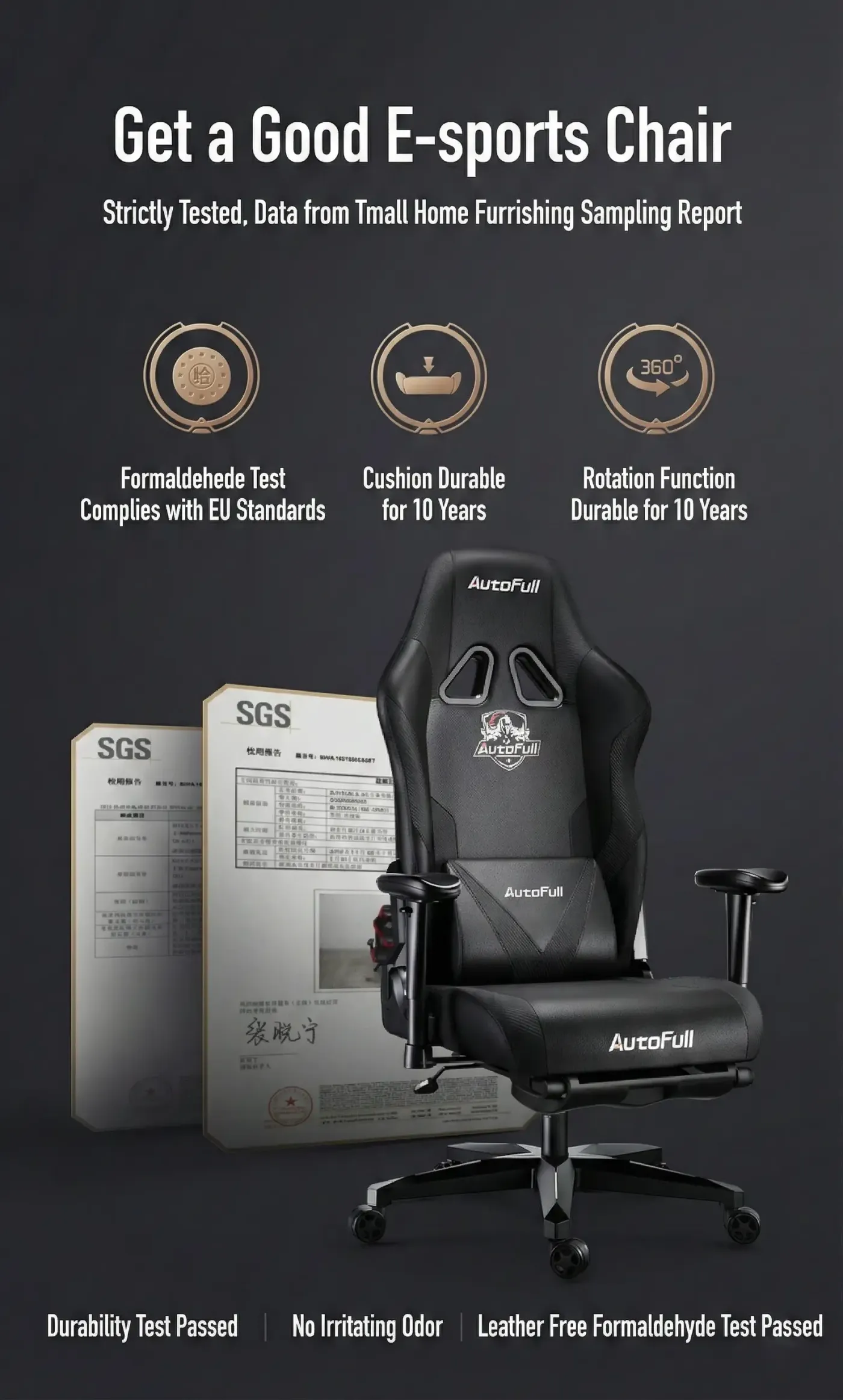 Wrap-around backrest and integrated lumbar support on the C3 Essential