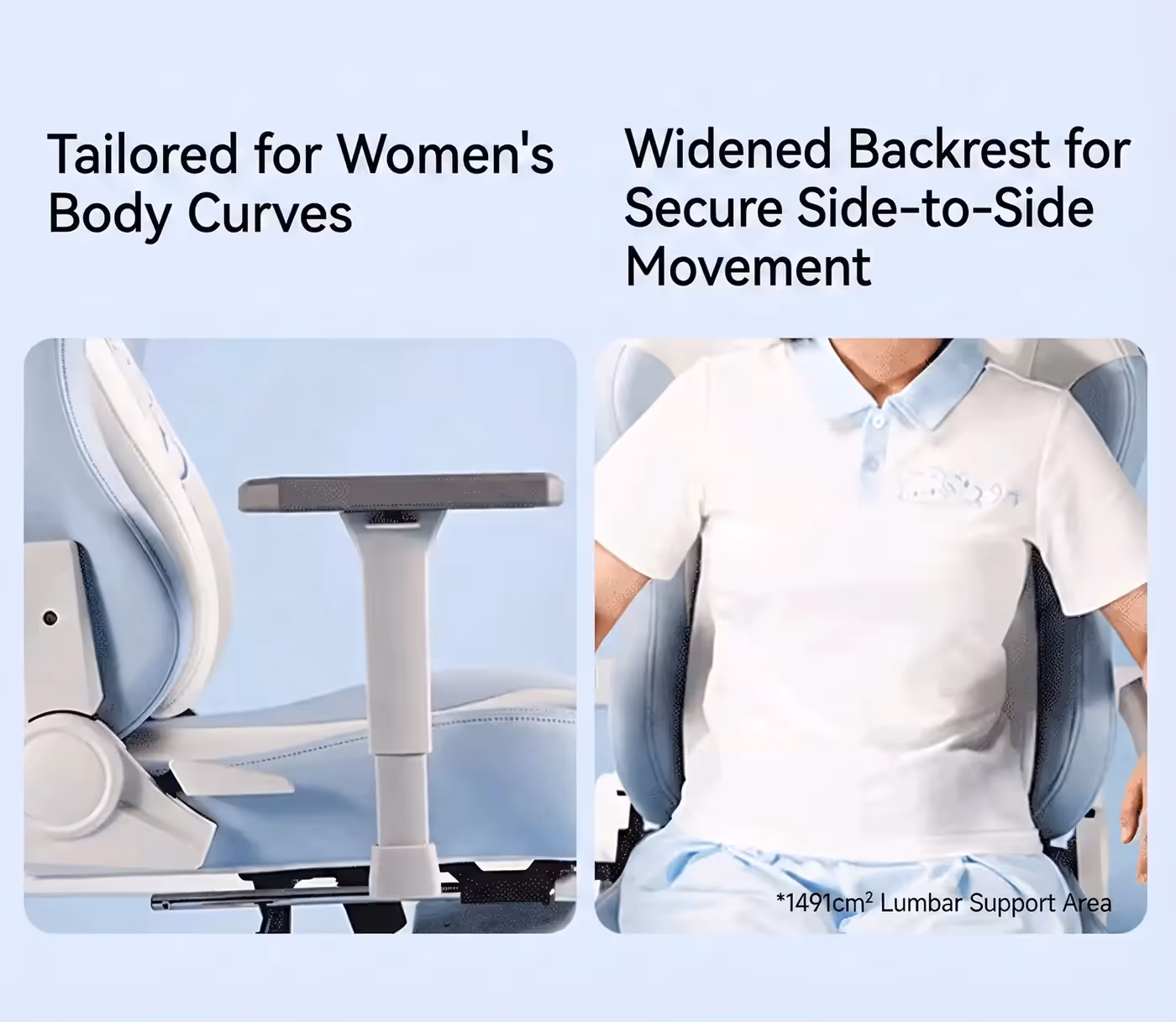 Multi-layer padded seat cushion of the AutoFull C3 Pro