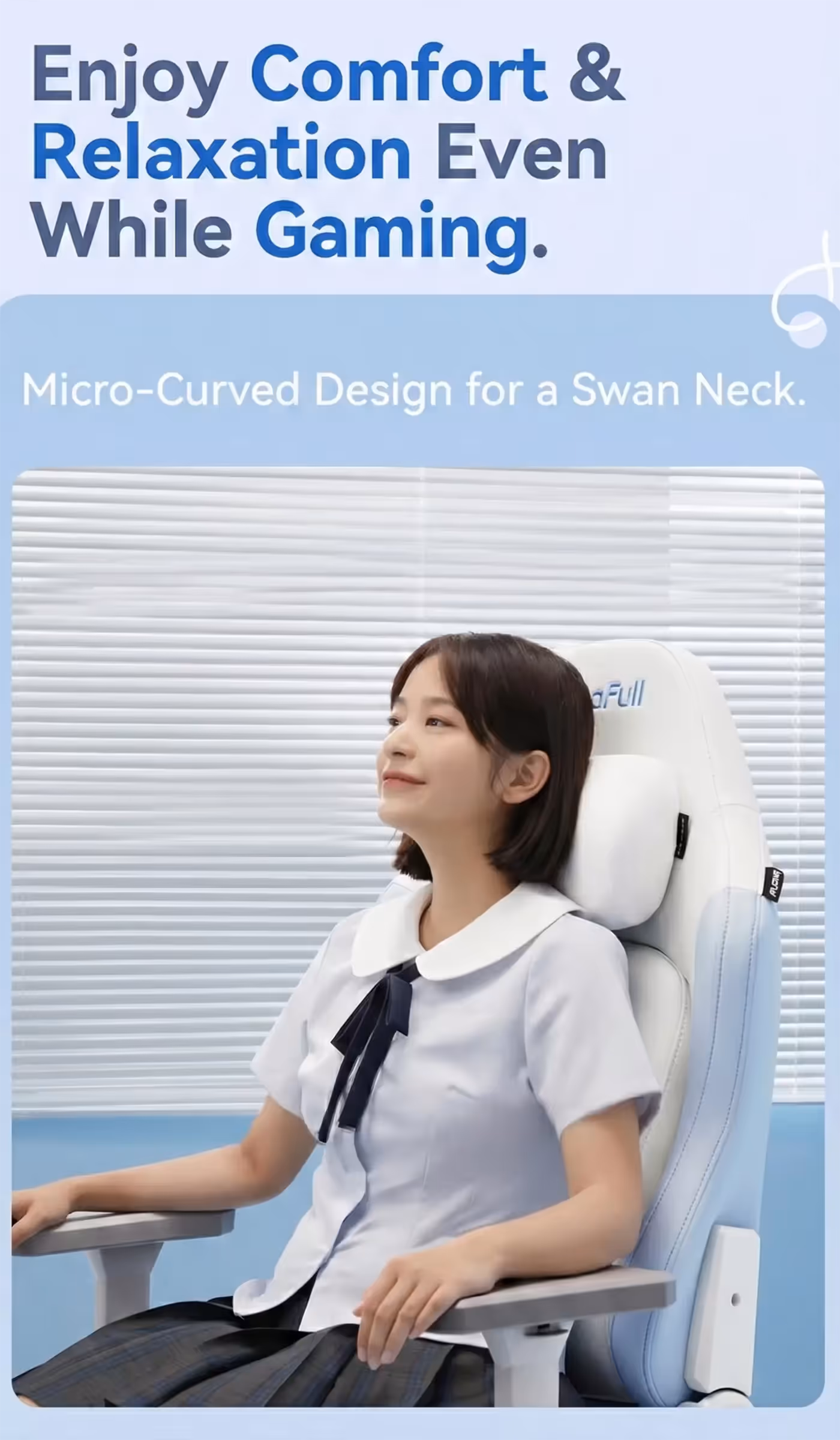 AutoFull C3 Pro seat at its lowest height setting