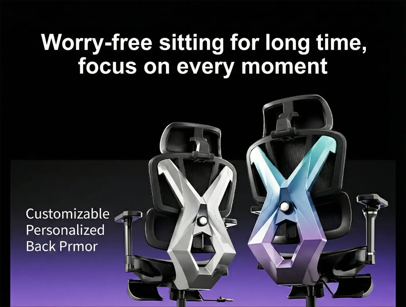 Vertically adjustable lumbar support on the AutoFull G5