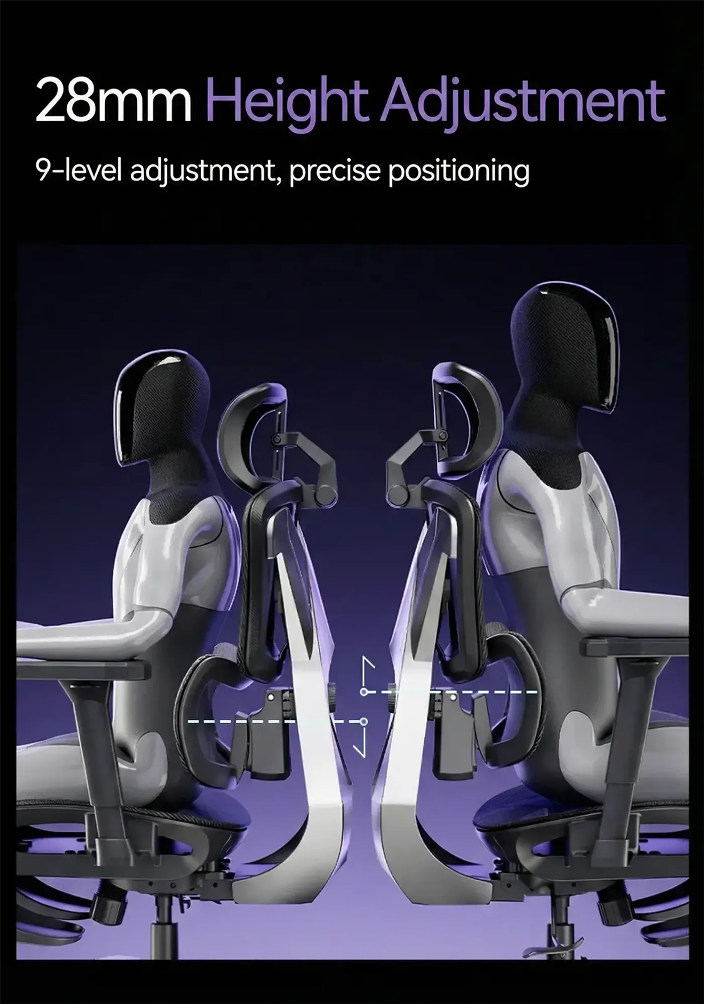 AutoFull G5 gaming chair reclined toward its 140-degree limit