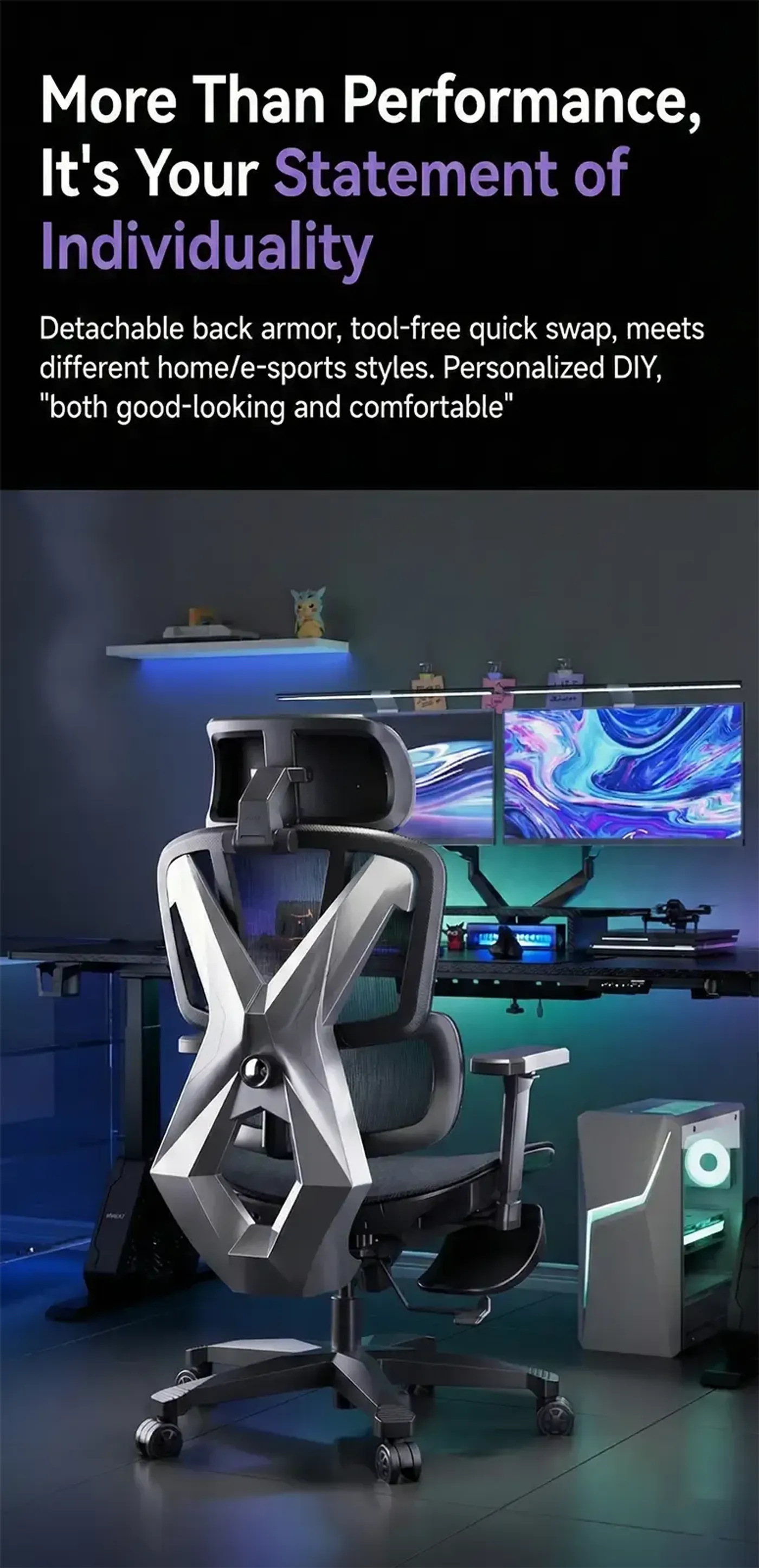 Soft-wrap padded armrest surface on the AutoFull G5