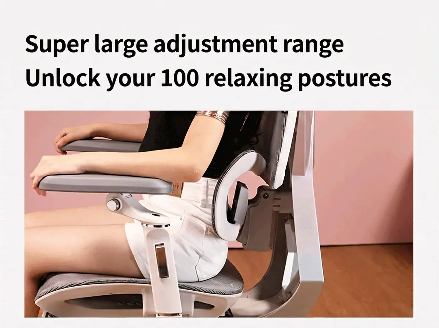 Breathable Air2.0 space mesh panel on the AutoFull G5 backrest