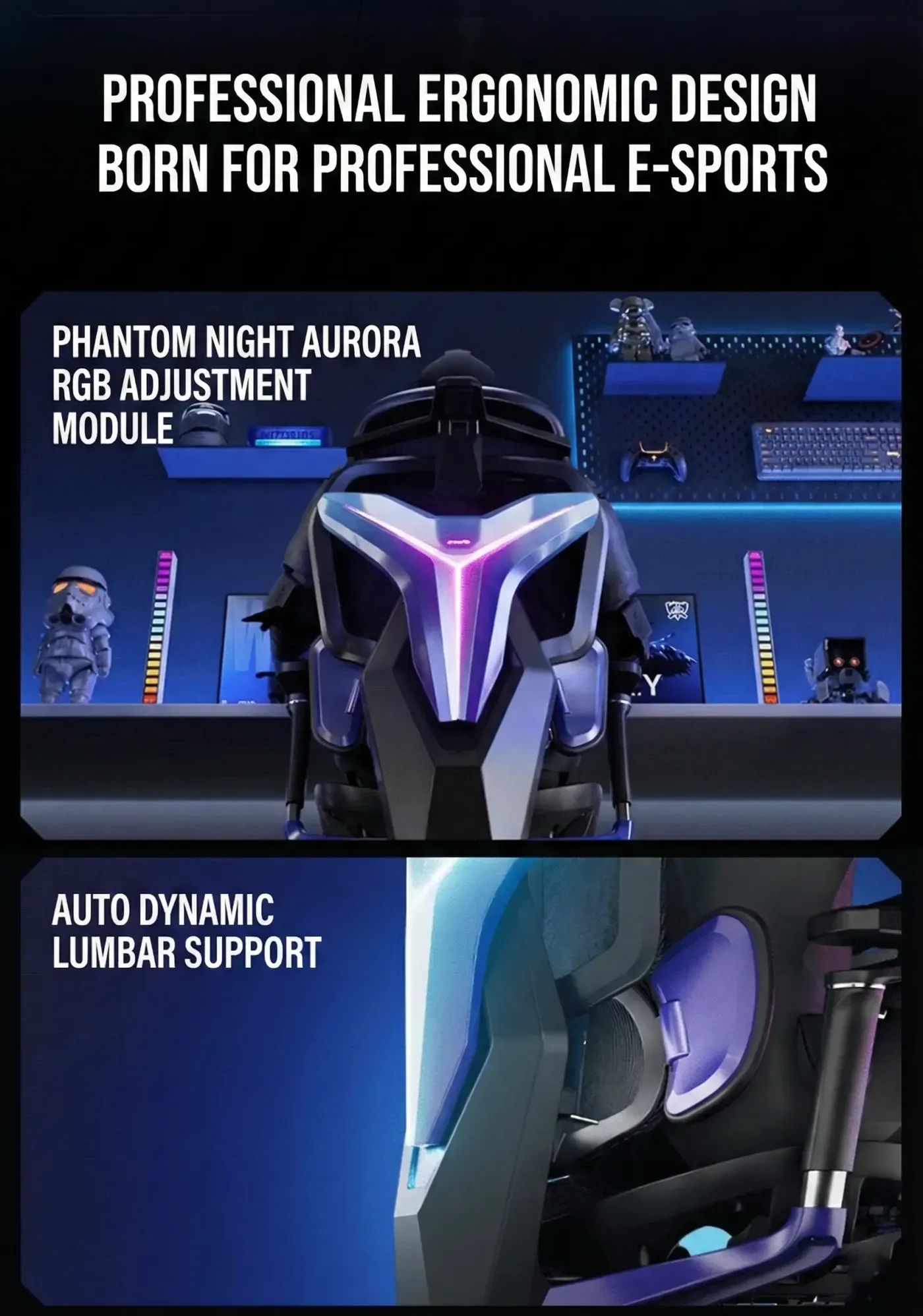 AutoFull G7 reclined to its zero-gravity position with the footrest extended