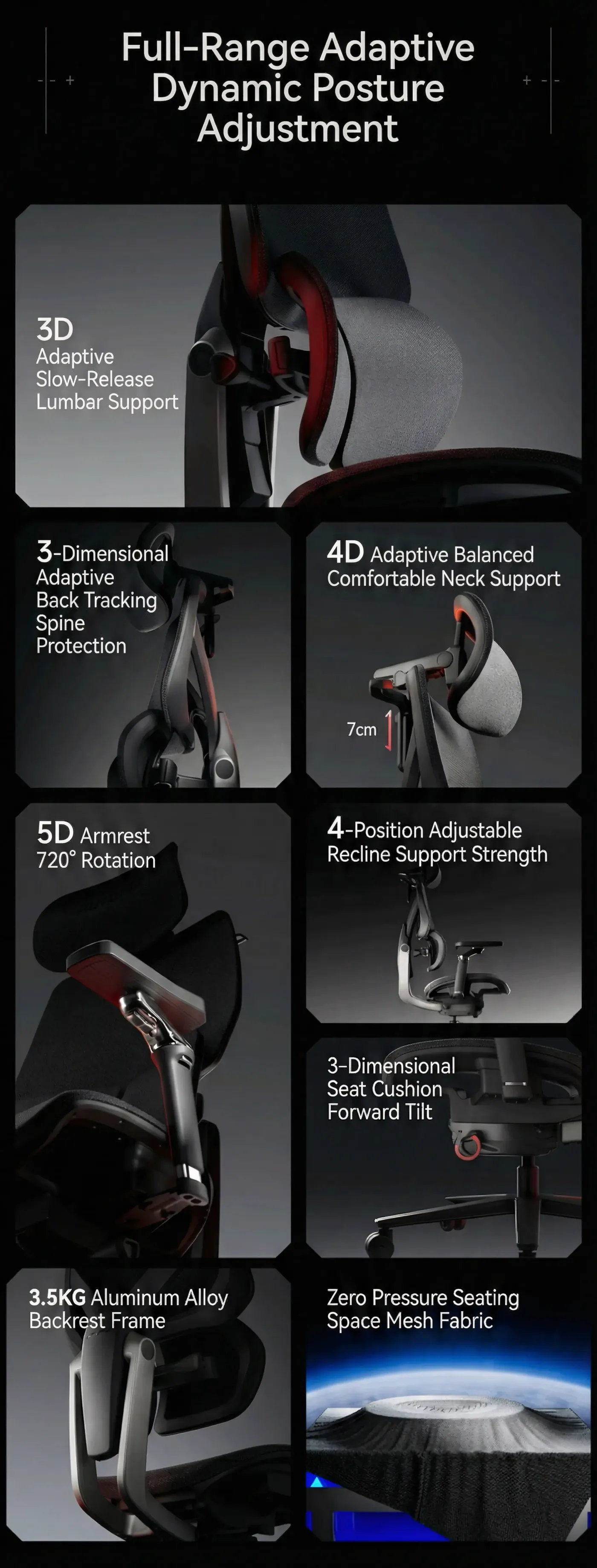 Recline resistance control on the AutoFull G9 gaming chair