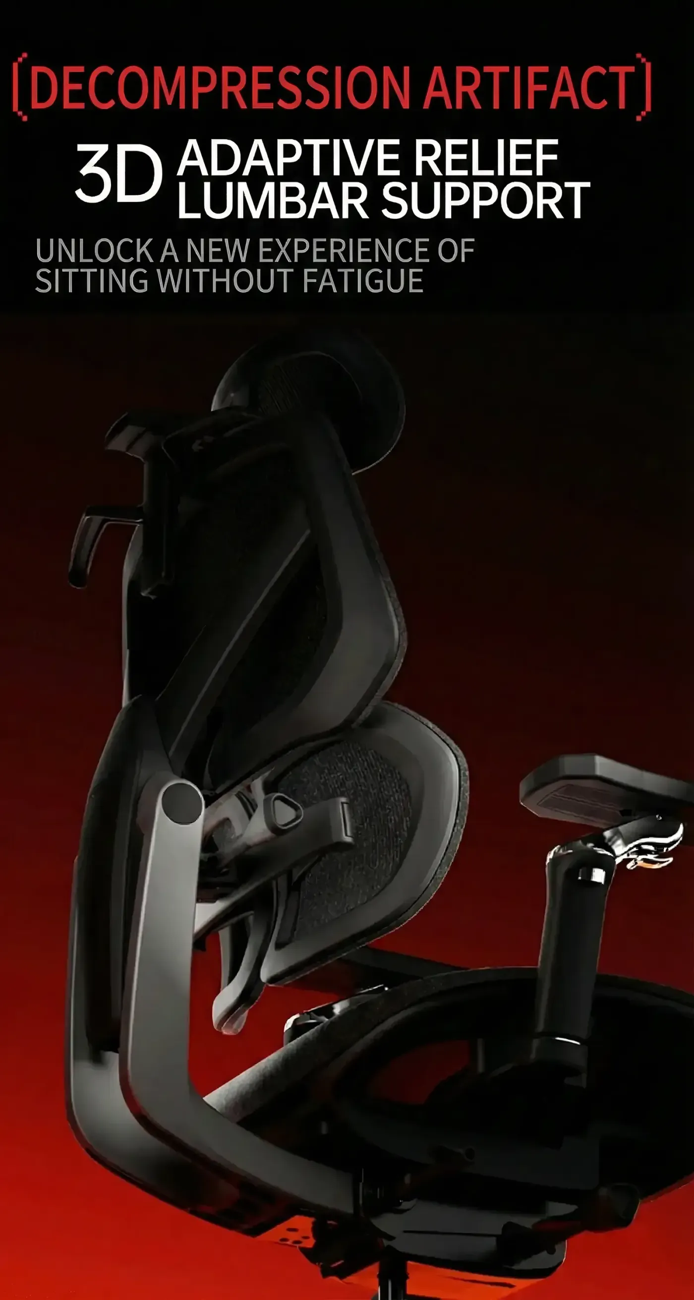 AutoFull G9 backrest showing its full-length adaptive support structure